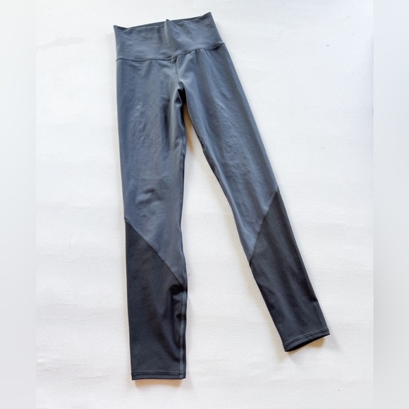 Vuori Colorblock Studio Legging Light Azure Blue/grey size xs/s 031-B - Picture 3 of 6